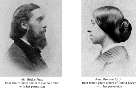 Important discovery of previously unpublished photos of Anna Alcott Pratt and John Bridge Pratt ...
